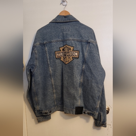 Harley-Davidson Blue Denim Jacket - Picture 5 of 7